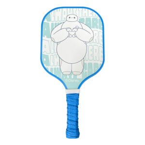 Official Disney Baymax Pickleball Paddle – Lightweight Glass Fiber Racket with Honeycomb Core, Kids & Adult Sizes